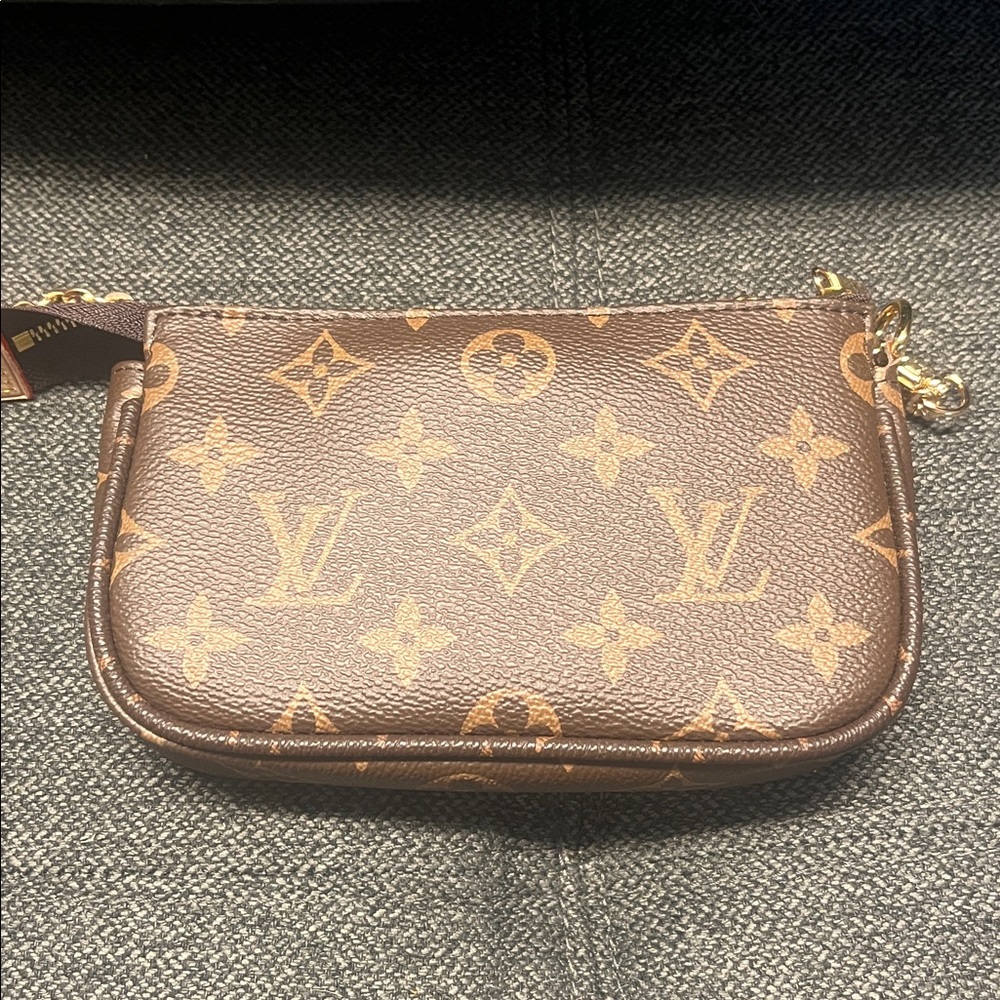 Louis Vuitton Monogram Mini Pochette Bag - Very Good Condition
